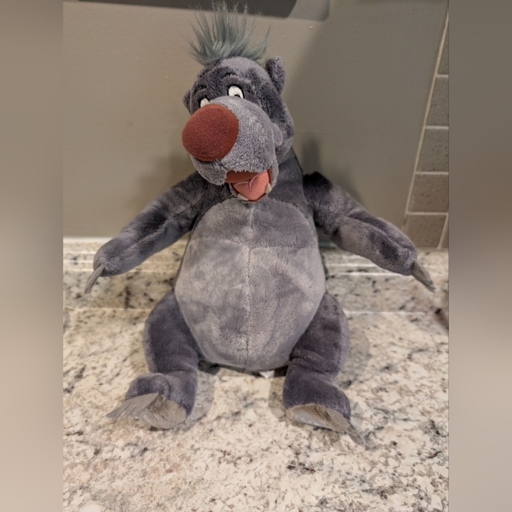 Vintage Disney Store Jungle Book Baloo Plush Bear